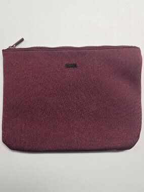 TRIANGL Maroon Neoprene Zip Up Swim Suit Bag